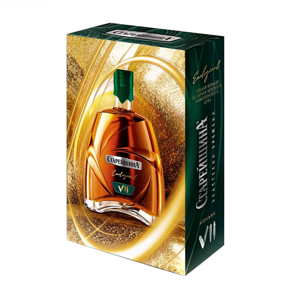 Изображение товара Коньяк Старейшина 7 Лет 40% 0,5л п/у