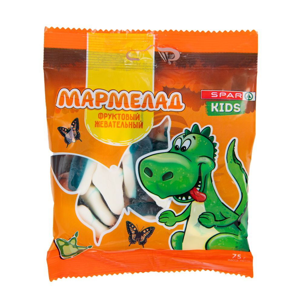 Изображение товара Мармелад Жевательный SPAR KIDS Голубые Акулы 75г