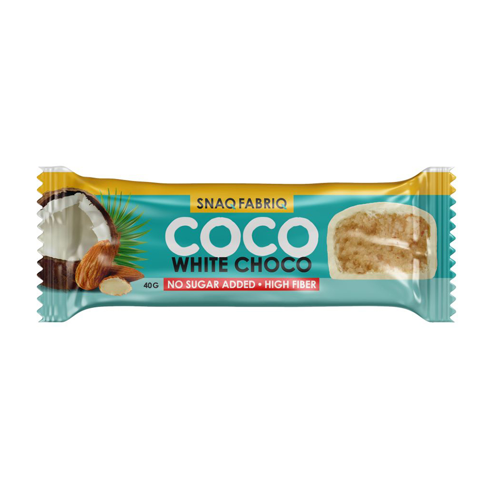 Изображение товара Батончик Snaq Fabriq Кокосово-Миндальный Десерт 40г