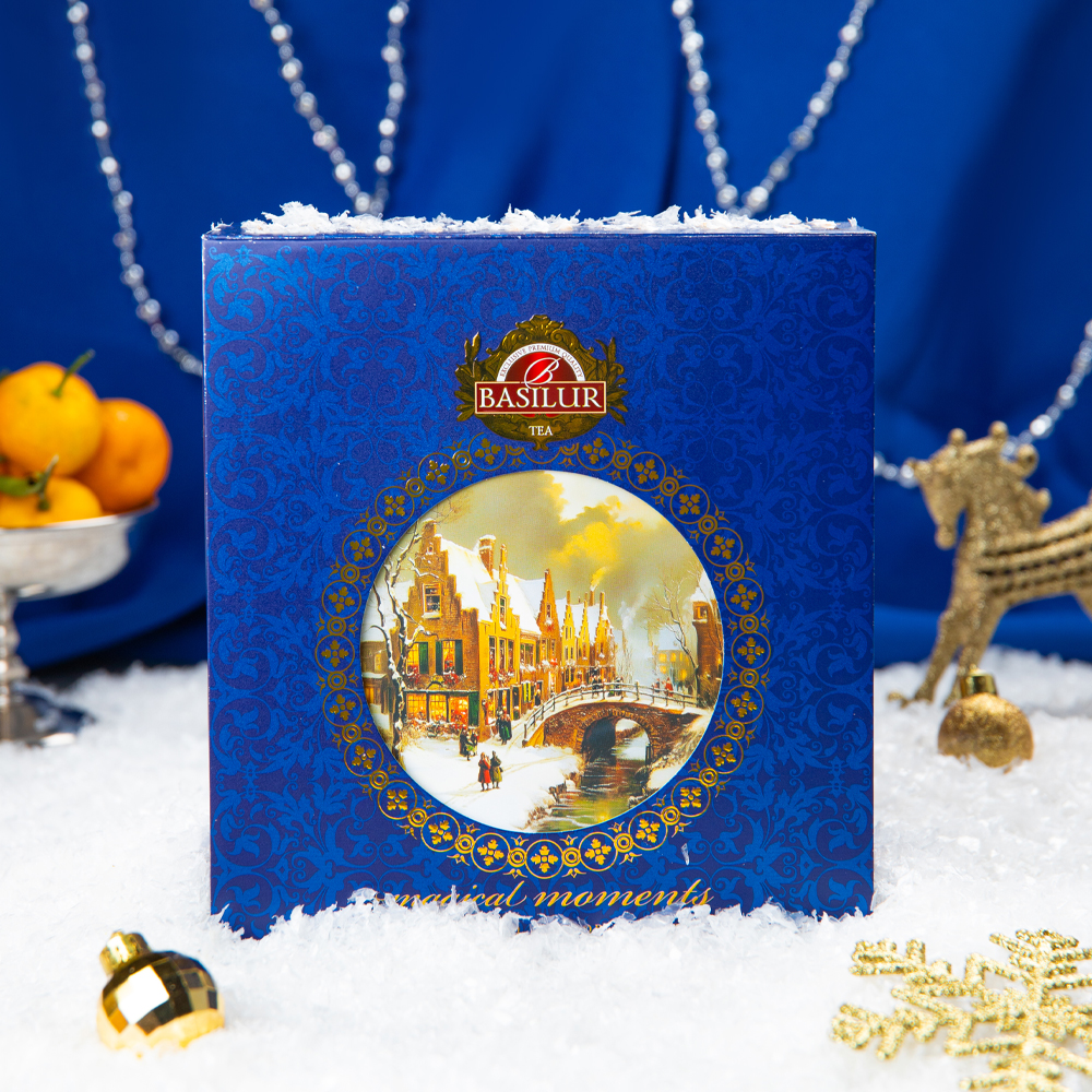 Изображение товара Чай Черный Basilur Старый Город Ассорти 40 Пакетиков