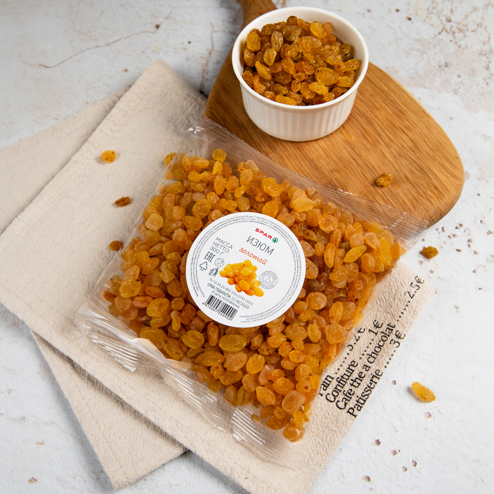 Изображение товара Изюм SPAR Золотой 300г