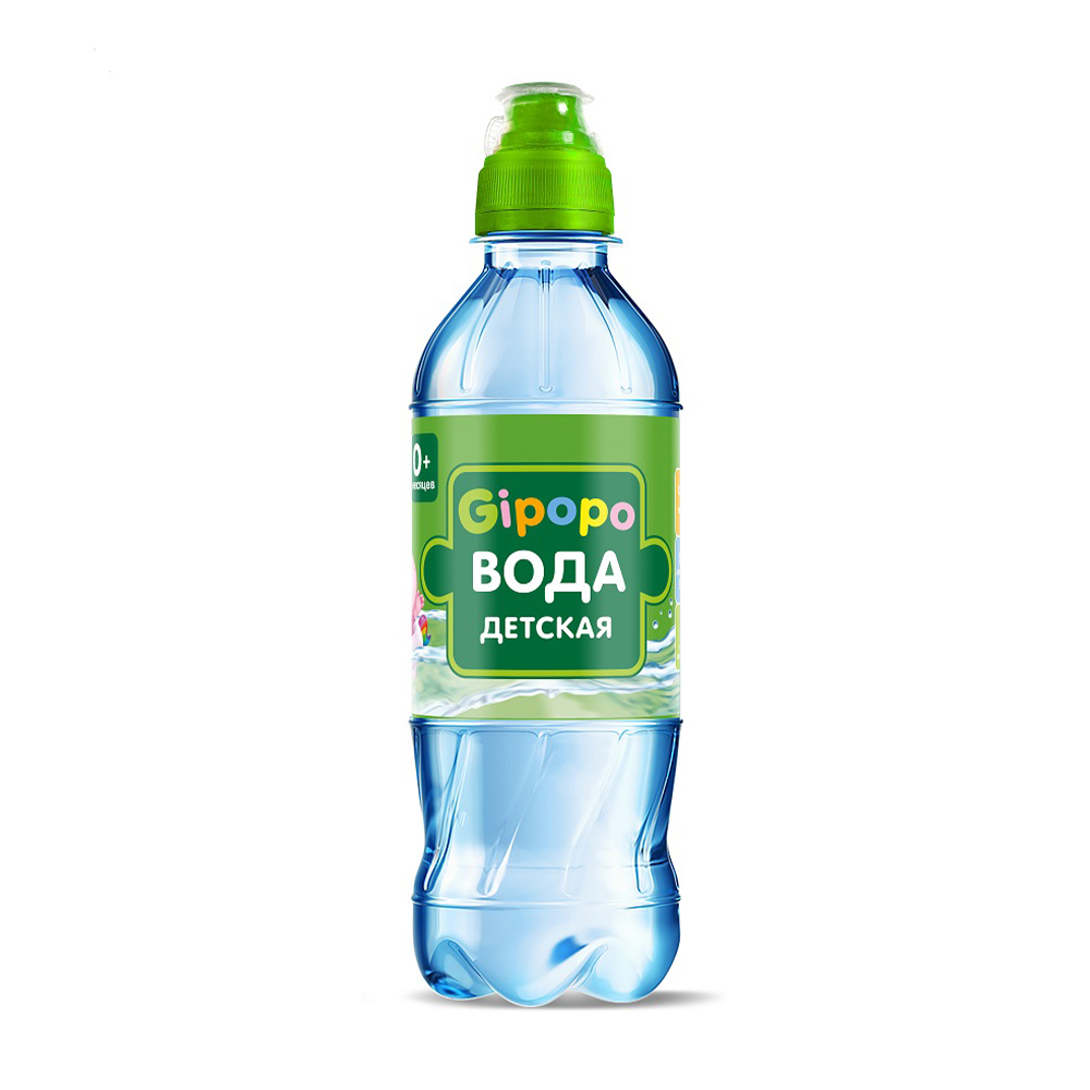 Изображение товара Вода Питьевая Gipopo Детская 0,33л пэт