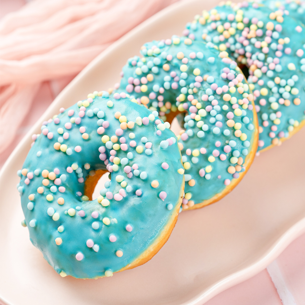 Изображение товара Донат Глазированный с Начинкой Панна-Котта 65г