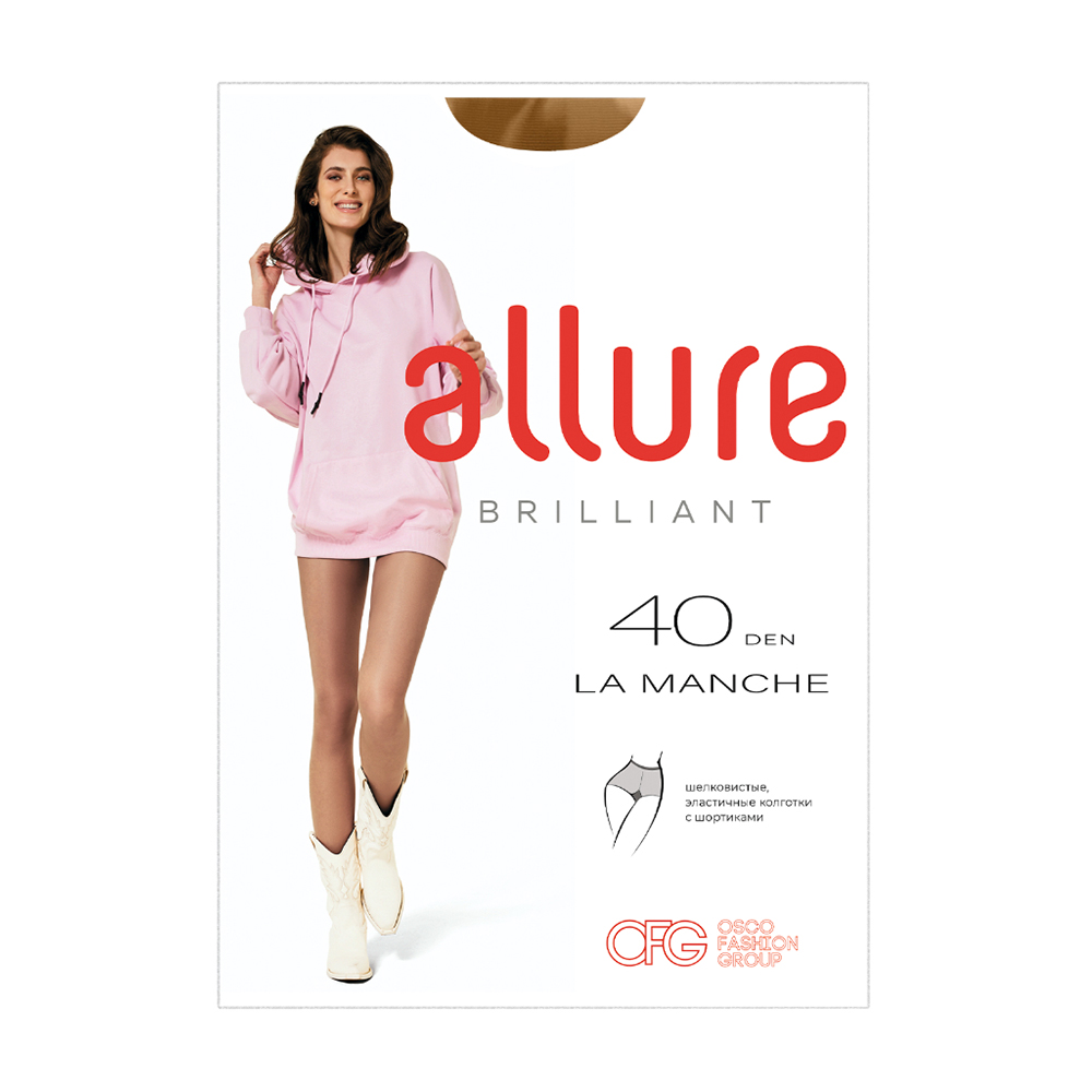 Изображение товара Колготки Allure La Manche Visone 40 Den Maxi