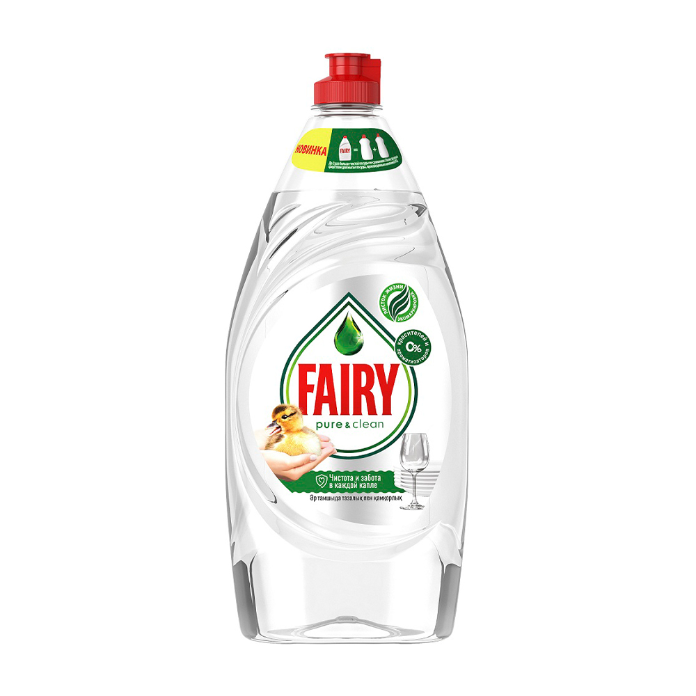 Изображение товара Средство для Мытья Посуды FAIRY Pure&Clean 900 мл