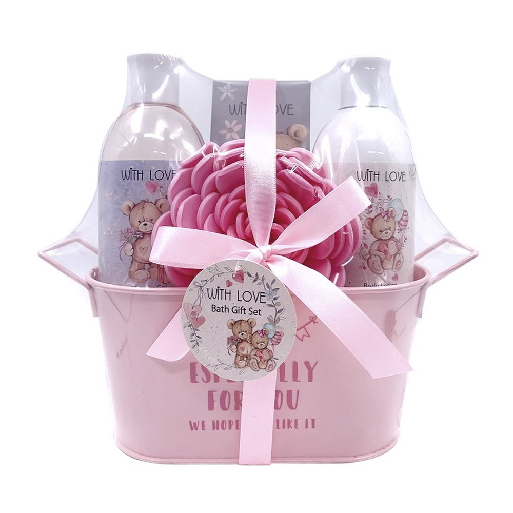 Изображение товара Подарочный набор With Love в декоративной ванночке