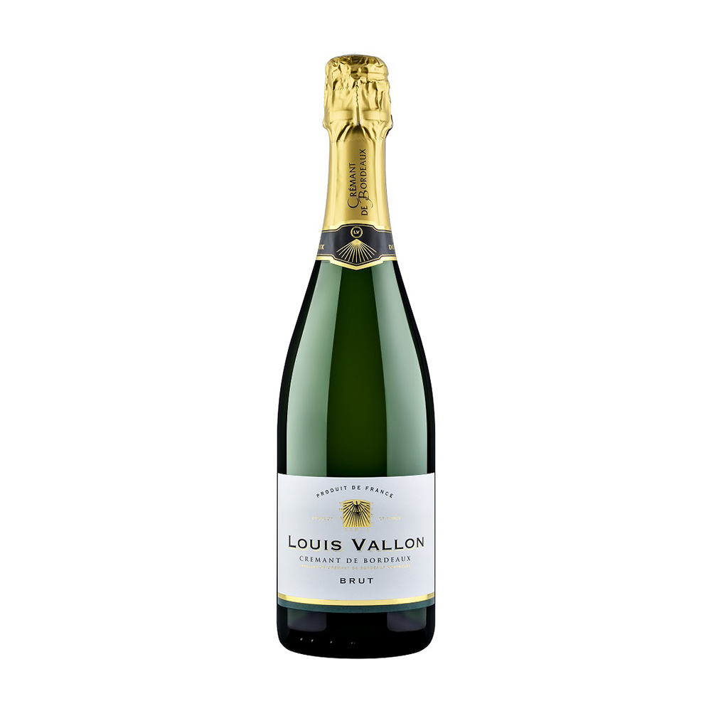 Изображение товара Вино Игристое Луи Валлон Креман Де Бордо бел Брют 12% 0,75л