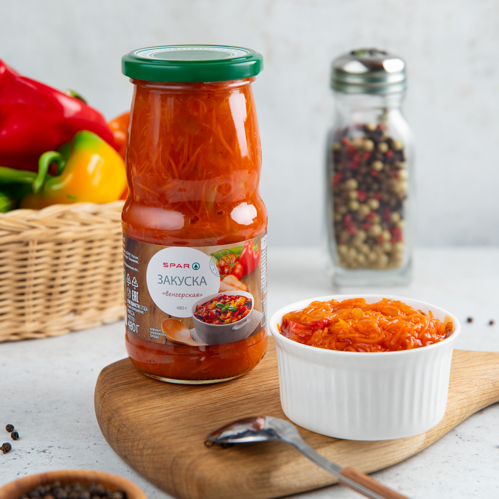 Изображение товара Закуска Овощная SPAR Венгерская 470г