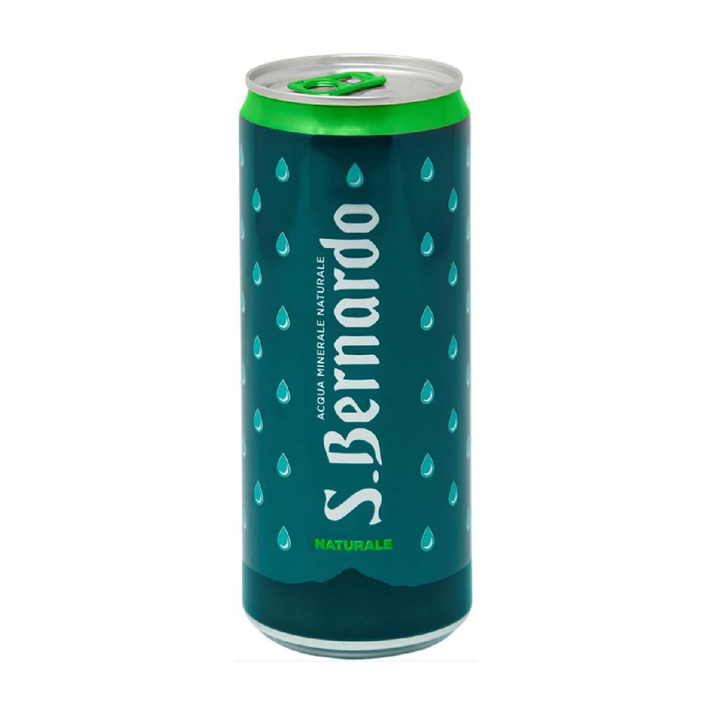 Изображение товара Вода Минеральная S.Bernardo Негазированная 0,33л ж/б