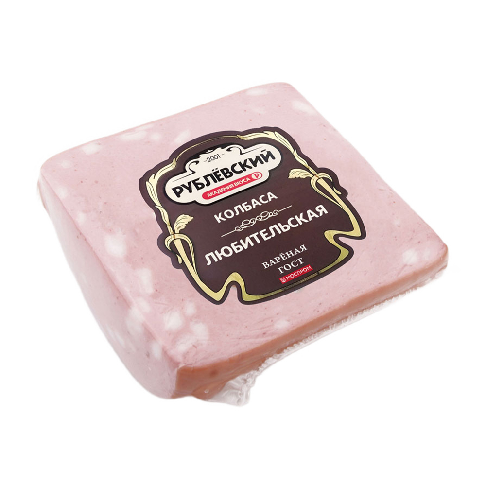 Изображение товара Колбаса Вареная Рублевский Любительская 400г