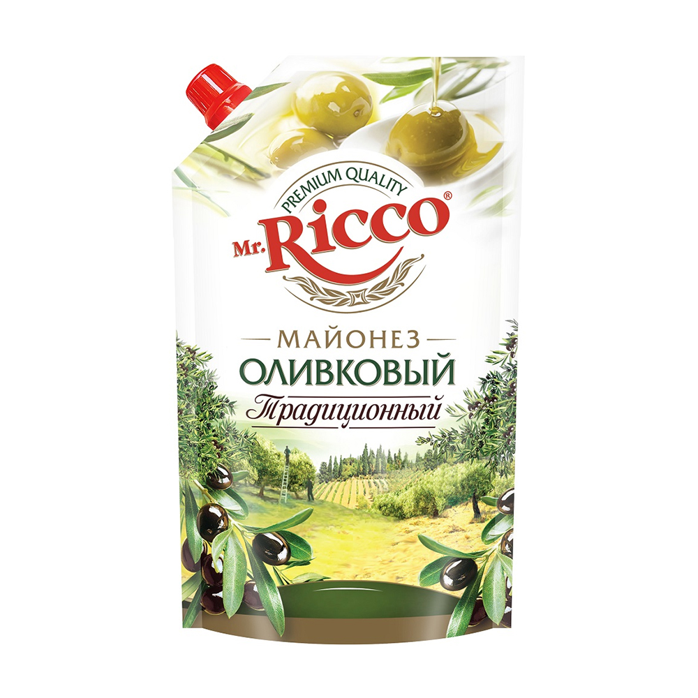 Изображение товара Mr.Ricco Оливковый Майонез 50% 350 мл