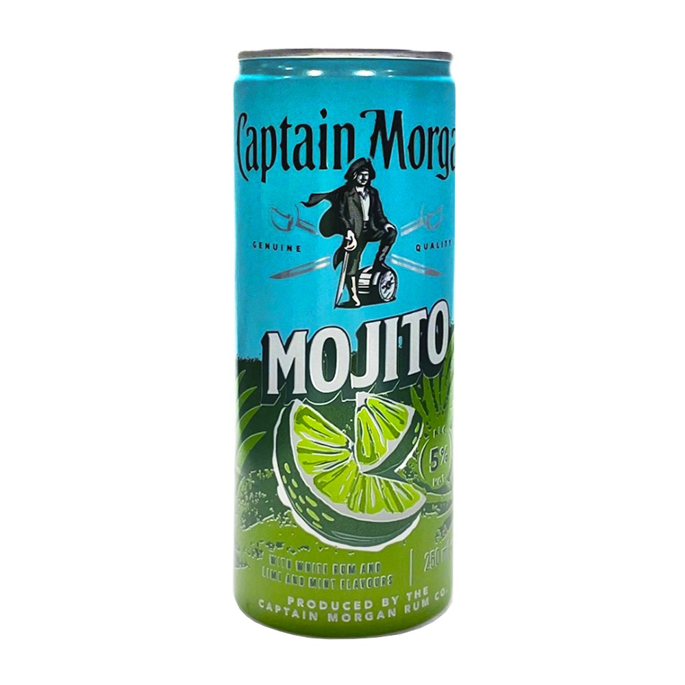 Изображение товара Напиток Слабоалкогольный Капитан Морган Мохито 5% 0,25л