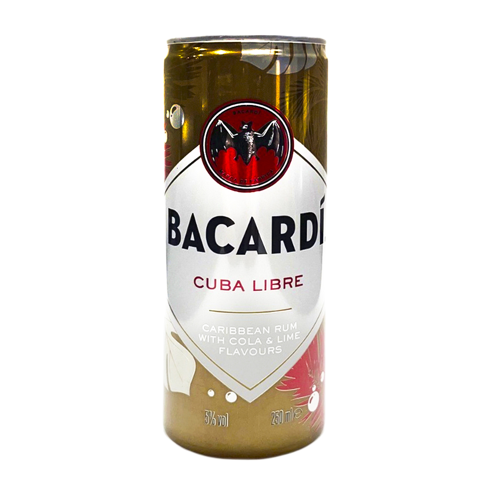 Изображение товара Напиток Слабоалкогольный Бакарди Куба Либре 5% 0,25л