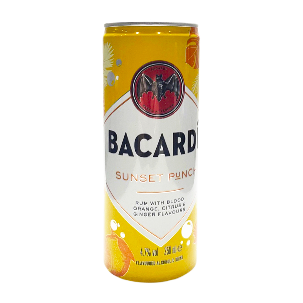 Изображение товара Напиток Слабоалкогольный Бакарди Сансет Панч 4,7% 0,25л