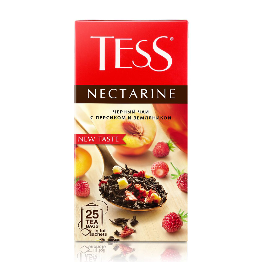 Изображение товара Чай Черный Tess Nectarine 25 Пакетиков