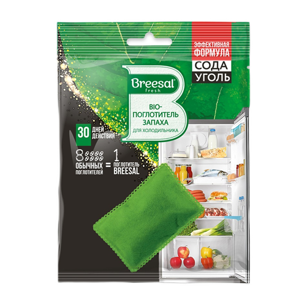 Изображение товара Pоглотитель запаха для холодильника Breesal 47 г