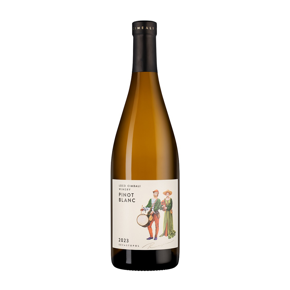 Изображение товара Вино Локо Чимбали Пино Блан Белое Сухое 13% 0,75л