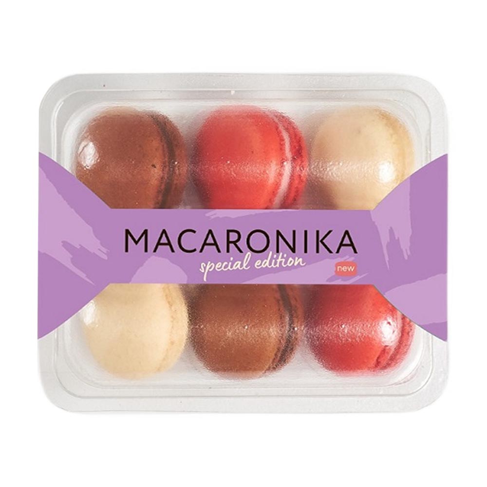 Изображение товара Набор Пирожных Macaronika Мидл Макарон Классик 6*12г