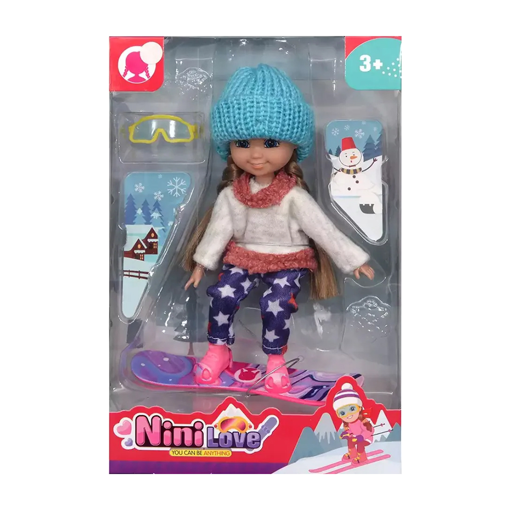 Изображение товара Набор Nini Love Кукла Нини Зимний Спорт