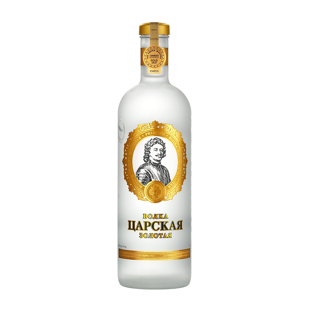 Изображение товара Царская Золотая водка 40% 1 л