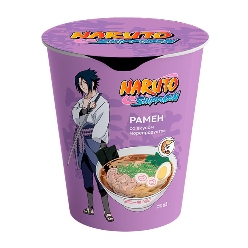 Изображение товара Лапша Наруто Рамен со Вкусом Морепродуктов 65г