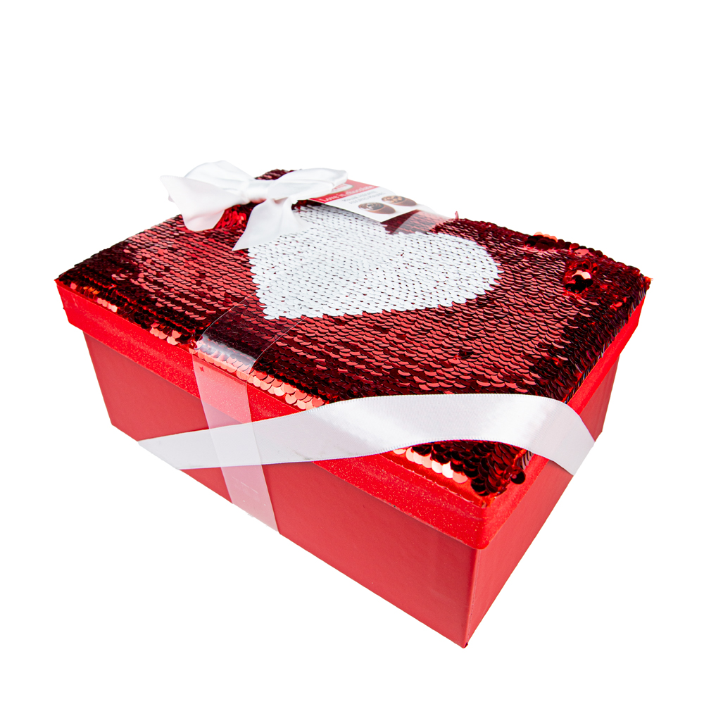 Изображение товара Набор Конфет Sorini Сердце с Пайетками 220г