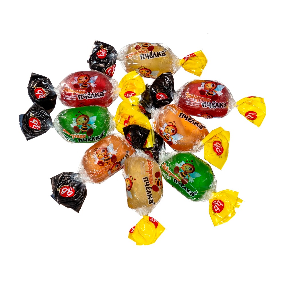 Изображение товара Конфеты Задорная Пчелка Желейные Изображение товара Конфеты Задорная Пчелка Желейные