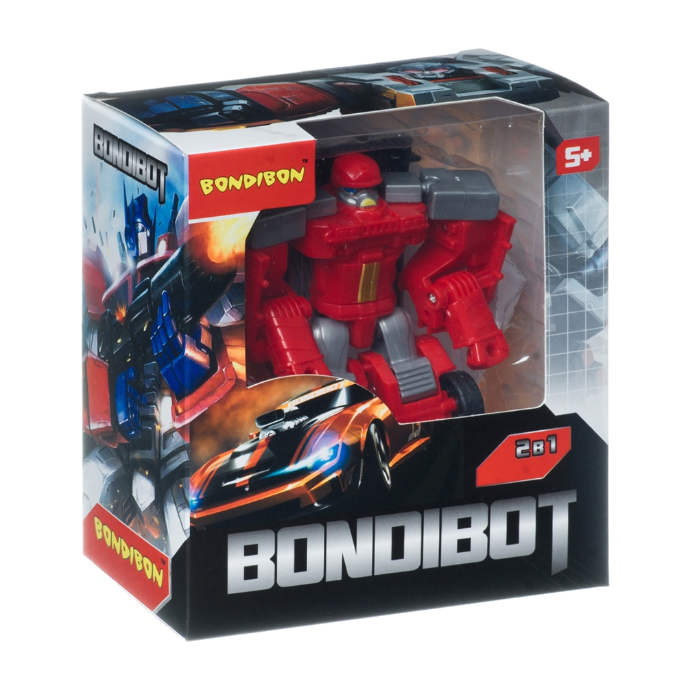 Изображение товара Штучная игрушка Bondibon Робот-Пожарная машина