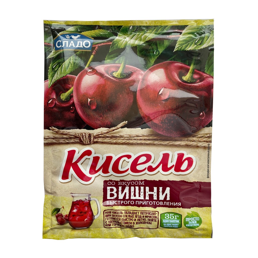 Изображение товара Кисель Сладо Вишня 35г