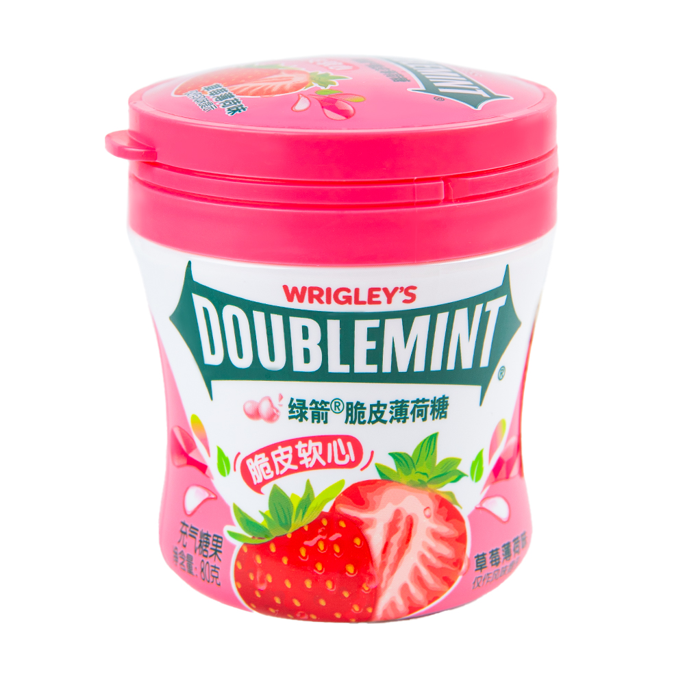 Изображение товара Конфета Жевательная Wrigleys Мятная Клубничная 80г