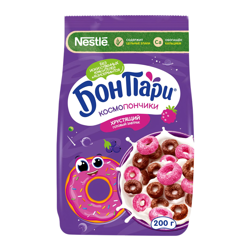 Изображение товара Готовый Завтрак Бон Пари Космопончики 200г