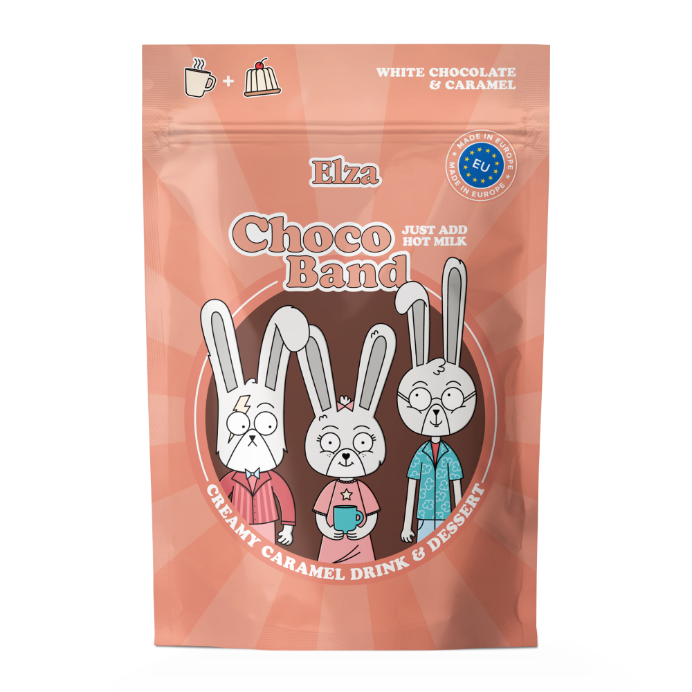 Изображение товара Горячий Шоколад Elza Choco Band Caramel 200г