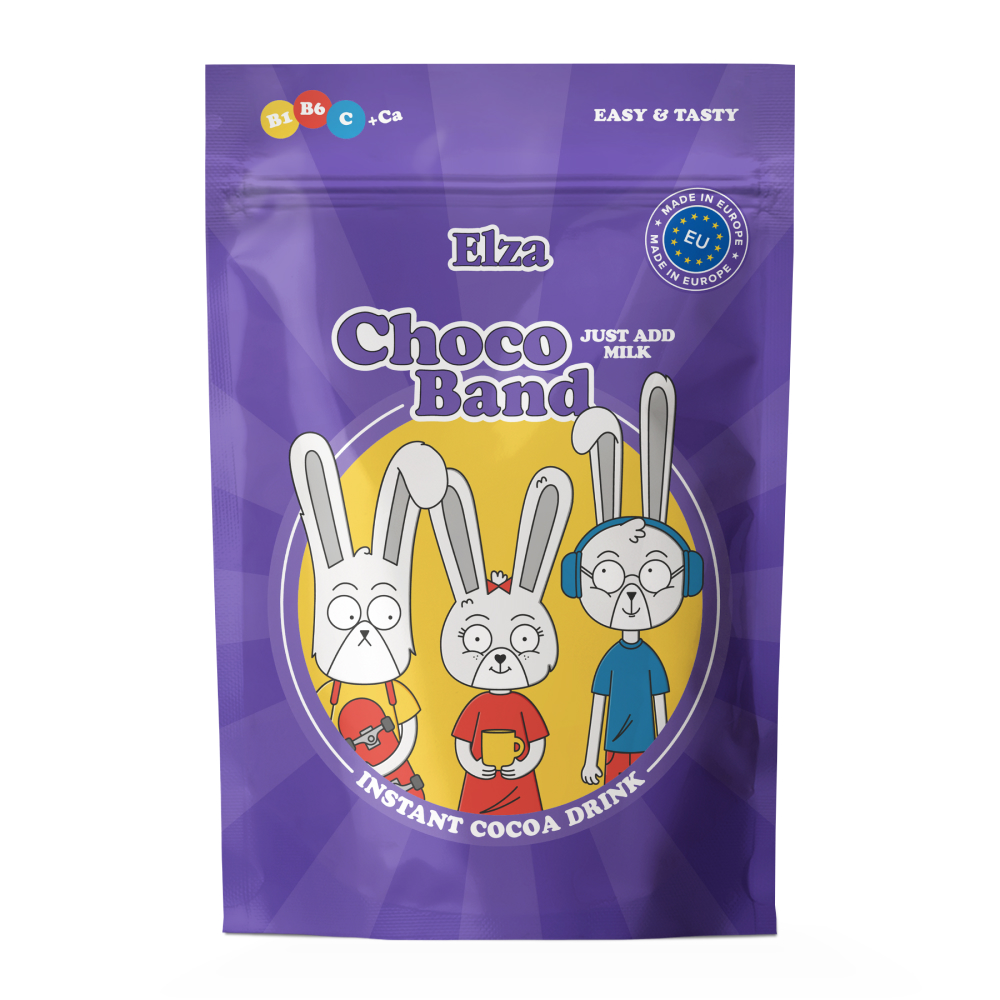Изображение товара Горячий Шоколад Elza Choco Band Vitamins 200г