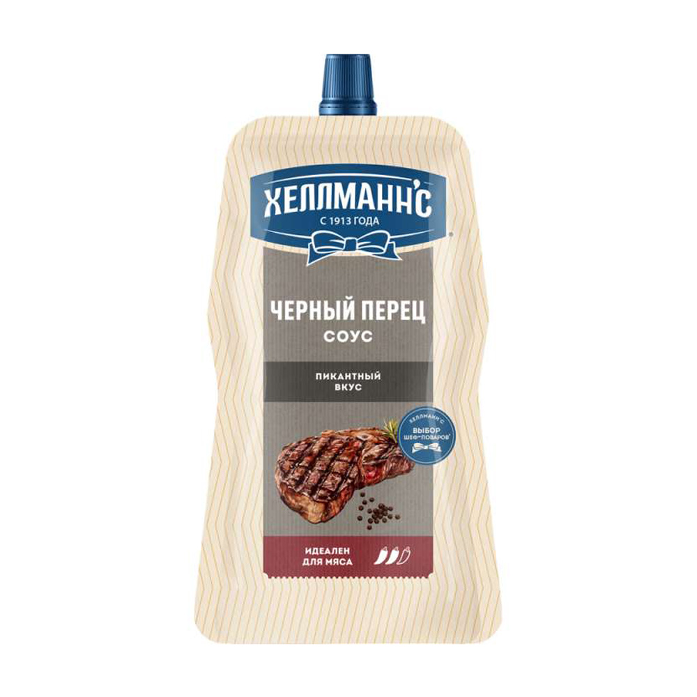 Изображение товара Соус Хеллманнс Черный Перец 200г