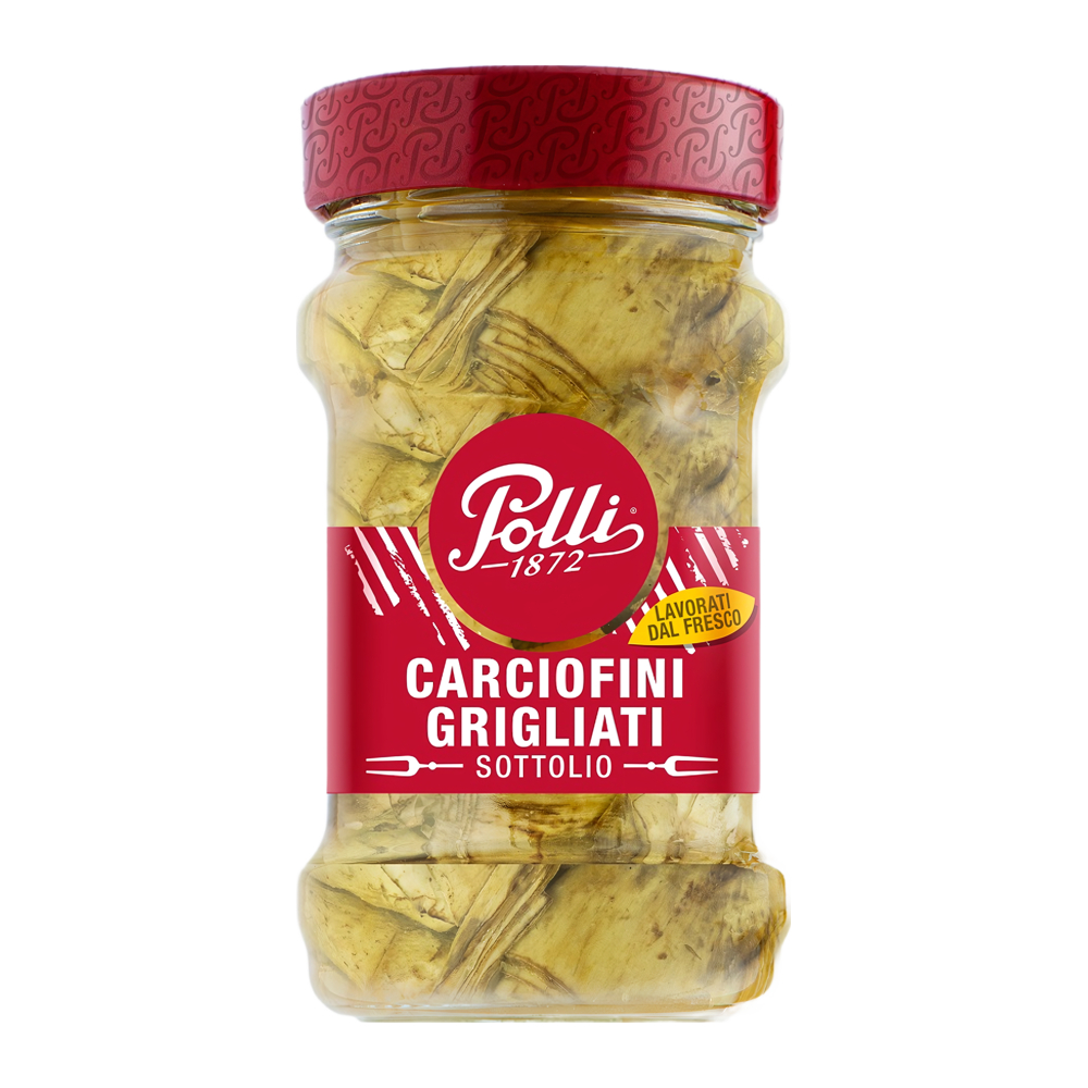 Изображение товара Артишоки Гриль Polli в Подсолнечном Масле 185г