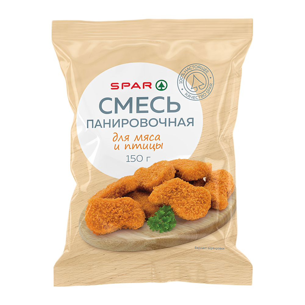 Изображение товара Смесь Панировочная SPAR для Мяса и Птицы 150г