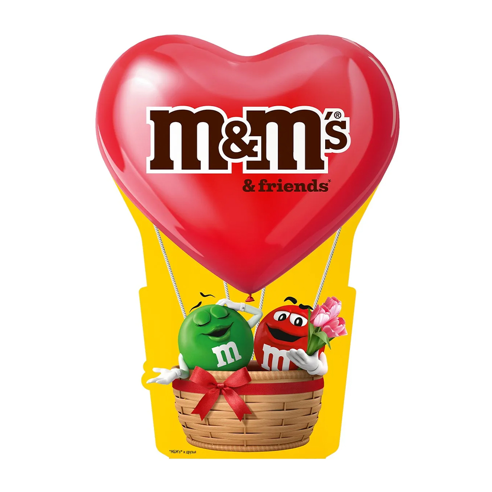 Изображение товара Подарочный Набор M&Ms Friends Шар 174г