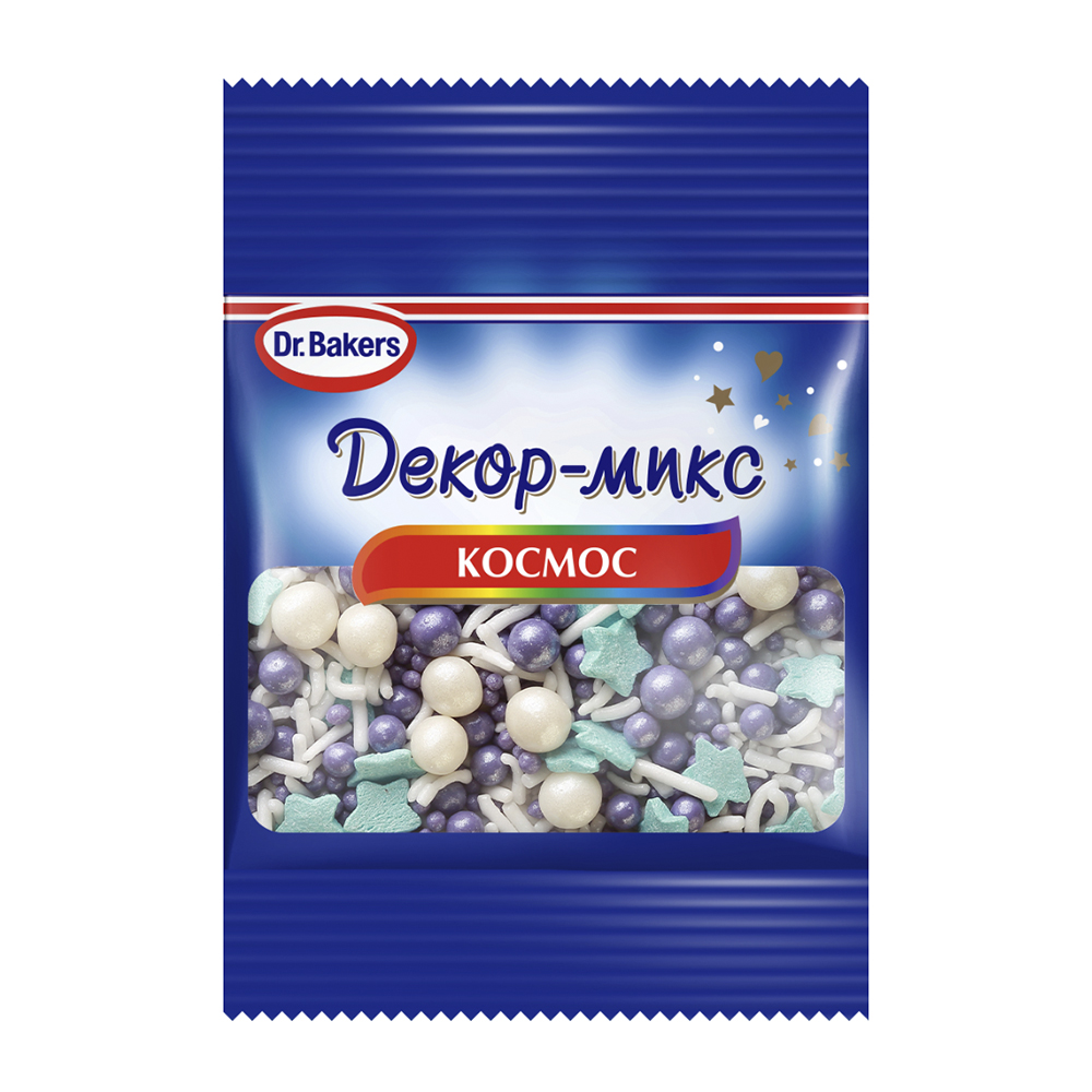 Изображение товара Посыпка Dr. Bakers Космос 10г