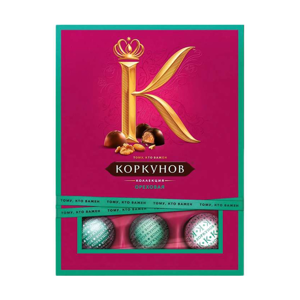 Изображение товара Набор Конфет Коркунов Ореховая Коллекция 110г