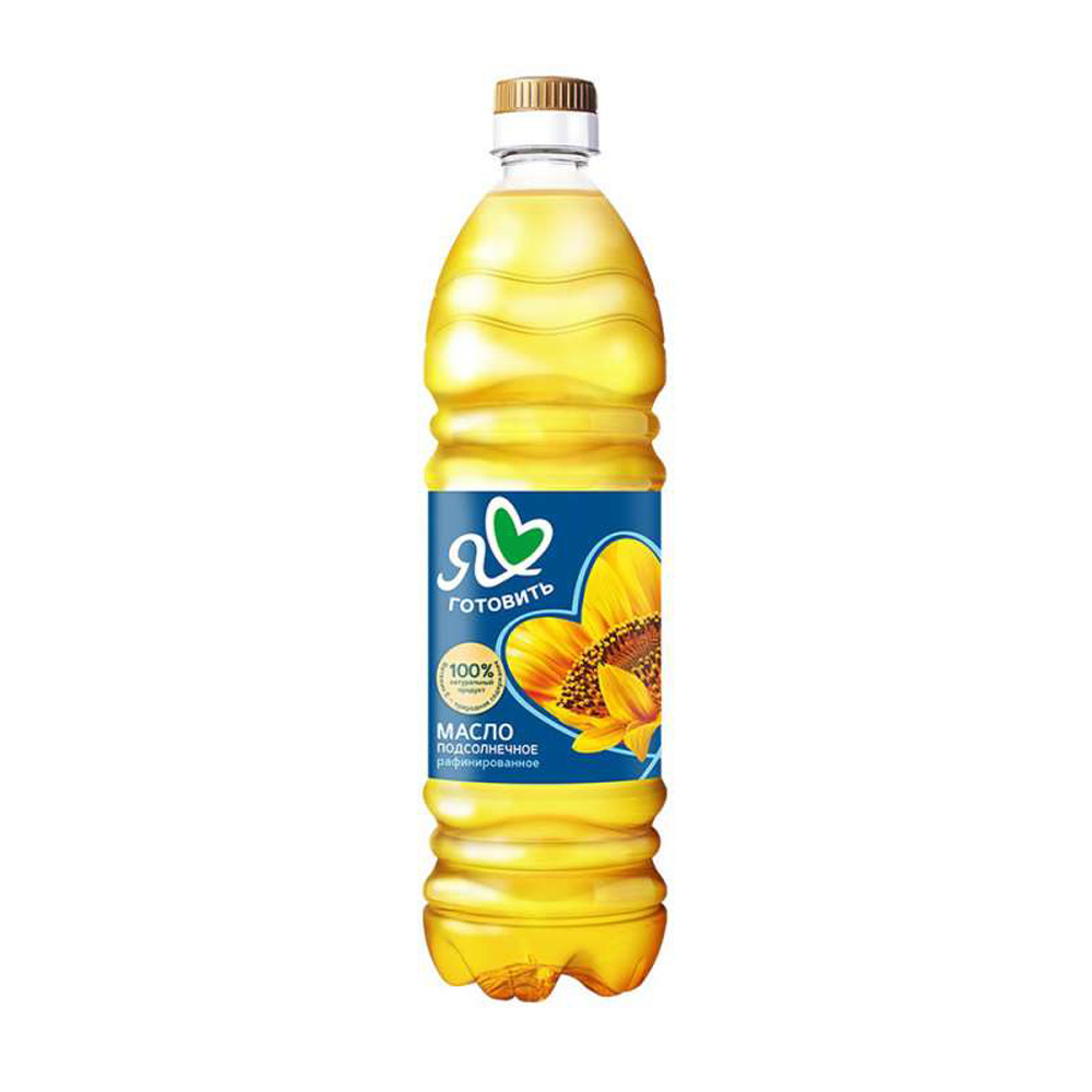 Изображение товара Масло Подсолнечное Рафинированное Я Люблю Готовить 800мл