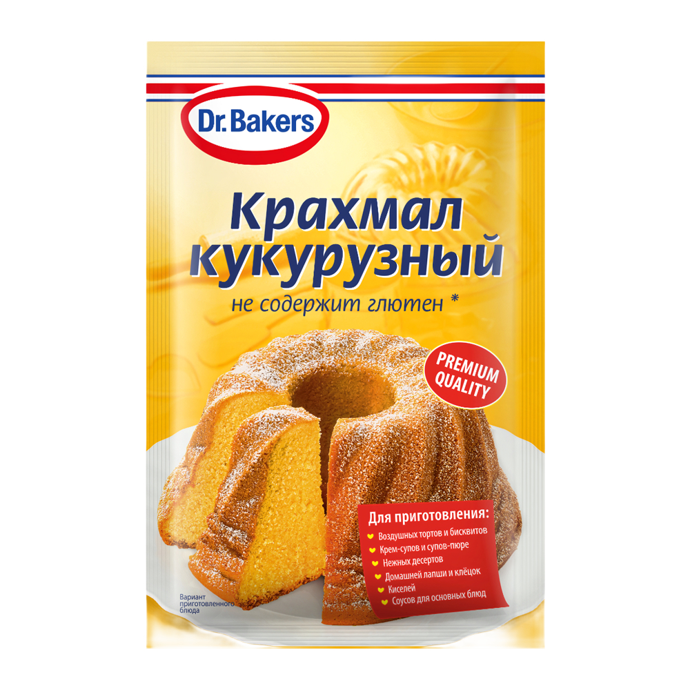 Изображение товара Крахмал Dr. Bakers Кукурузный 100г
