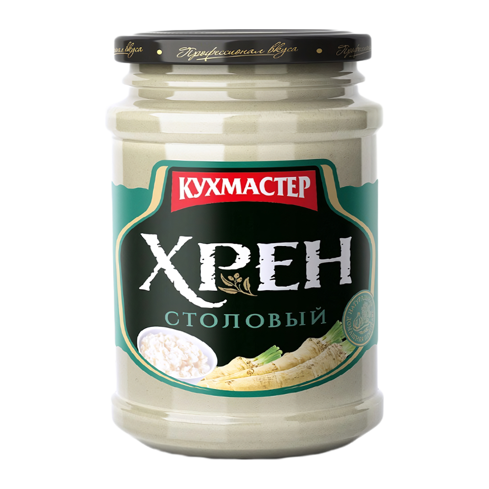 Изображение товара Хрен Кухмастер Столовый 190г Стекло