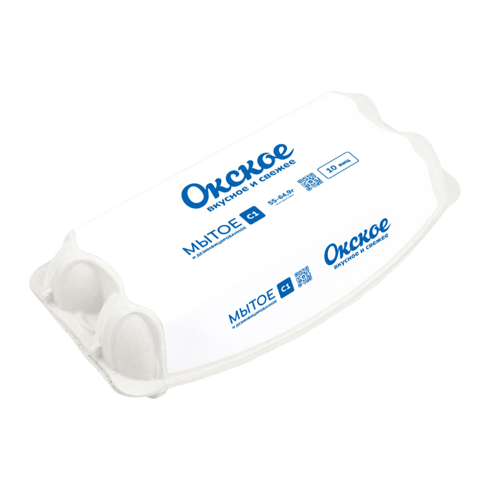 Изображение товара Яйцо Куриное Окское С1 Мытое 10шт