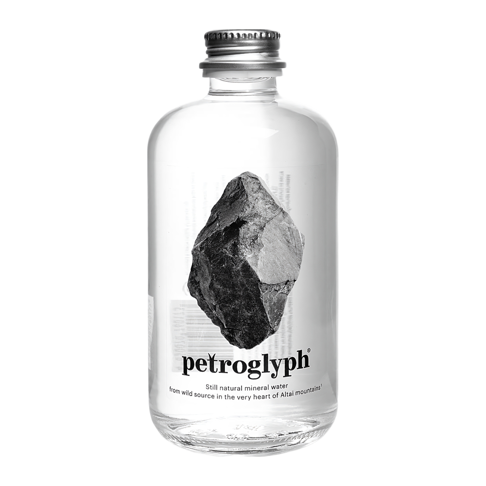 Изображение товара Вода Минеральная Petroglyph Негазированная 0,375л Стекло
