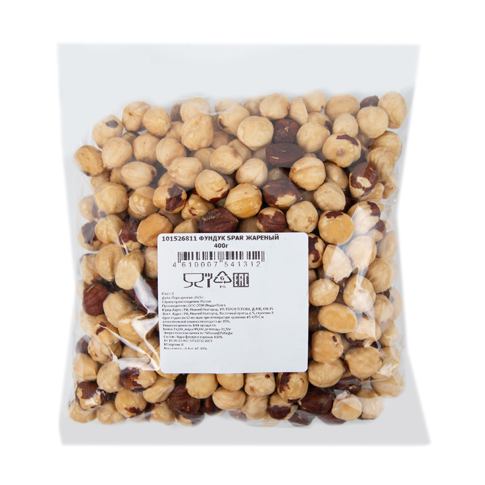 Изображение товара Фундук SPAR Жареный 400г