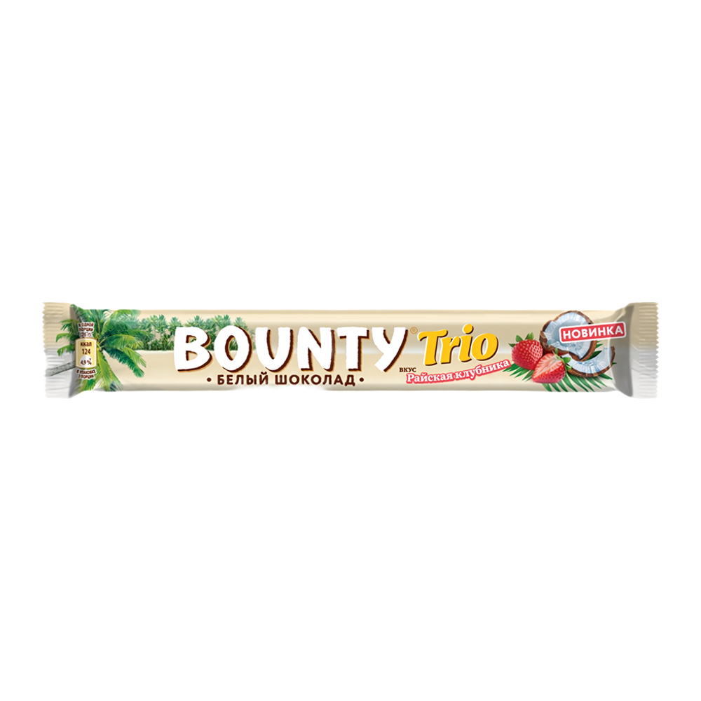 Изображение товара Шоколадный Батончик Bounty Trio Райская Клубника 78г