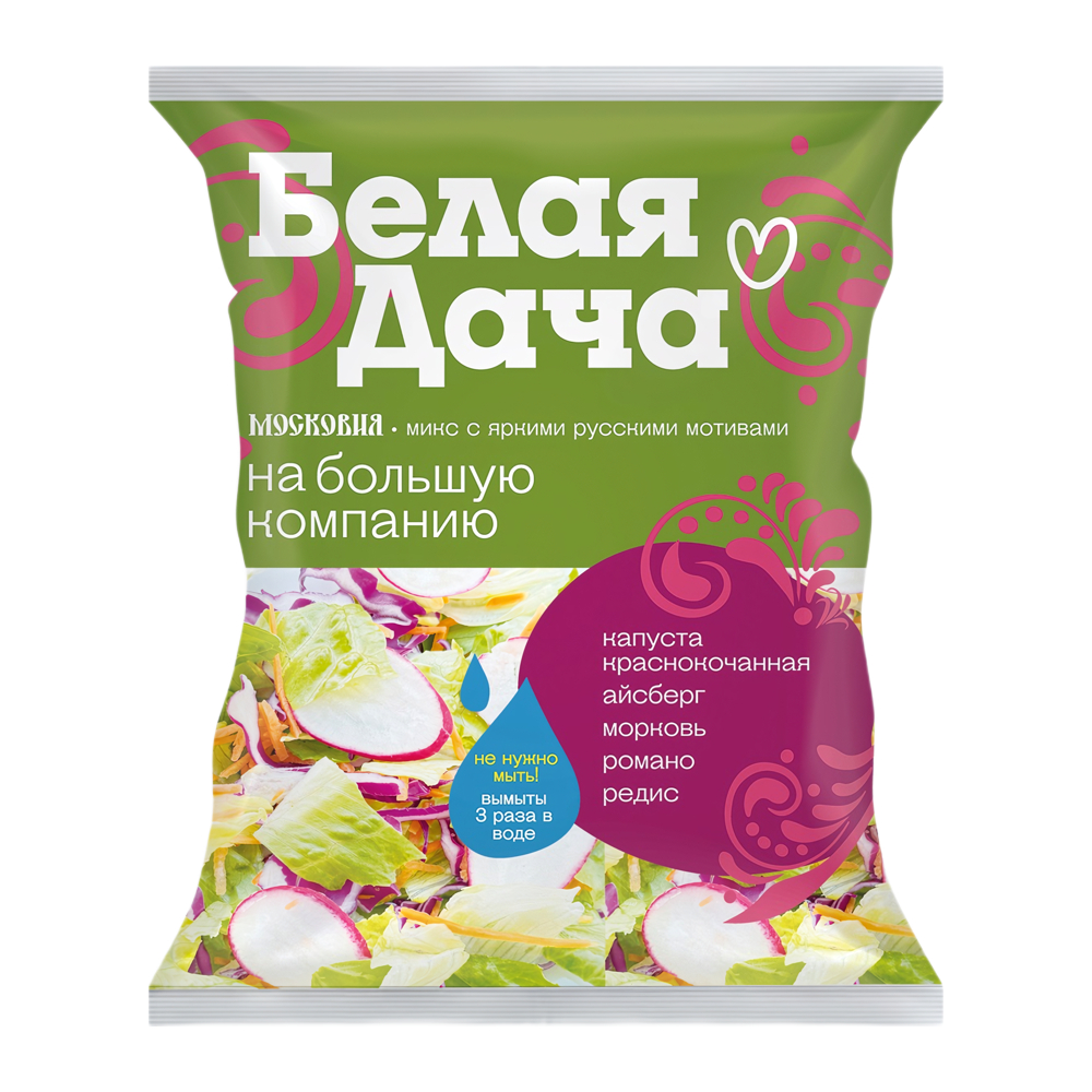 Изображение товара Салатный Микс Белая Дача Московия 200г