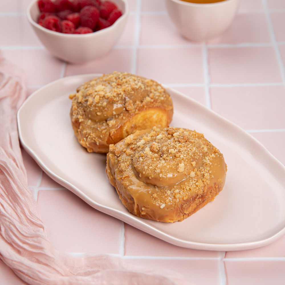 Изображение товара Улитка Сдоба ПЕКАРНЯ SPAR с карамельной начинкой