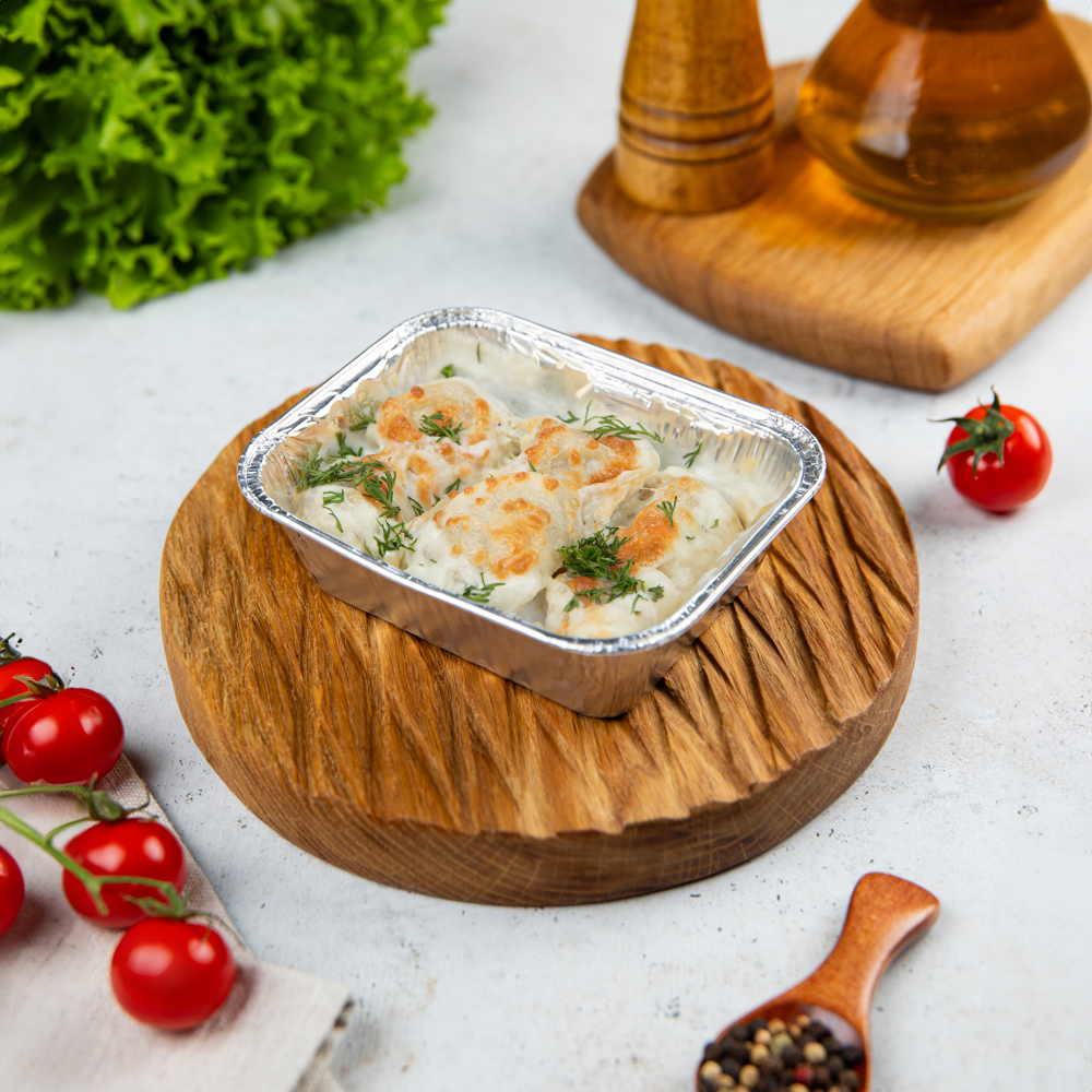 Изображение товара Пельмени Сибирские Запеченные с Сыром Моцарелла