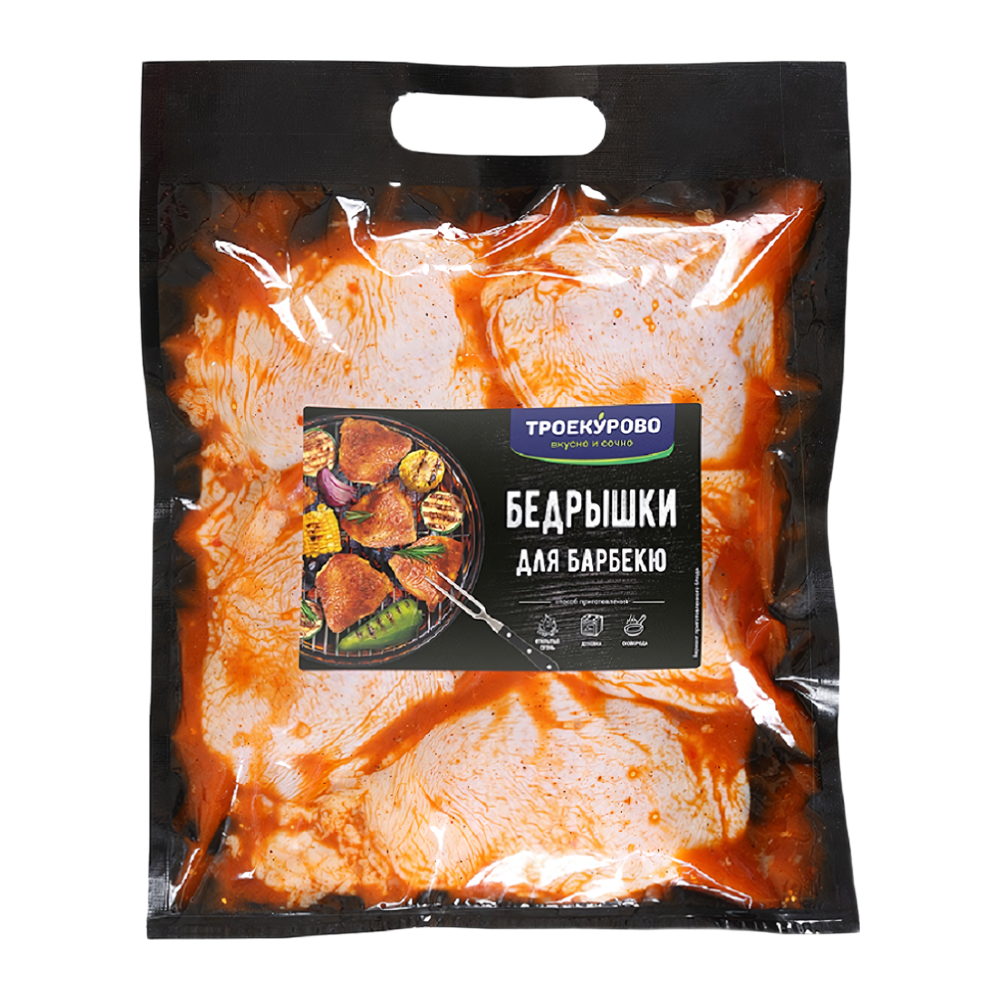 Изображение товара Бедрышки Куриные Троекурово для Барбекю 900г